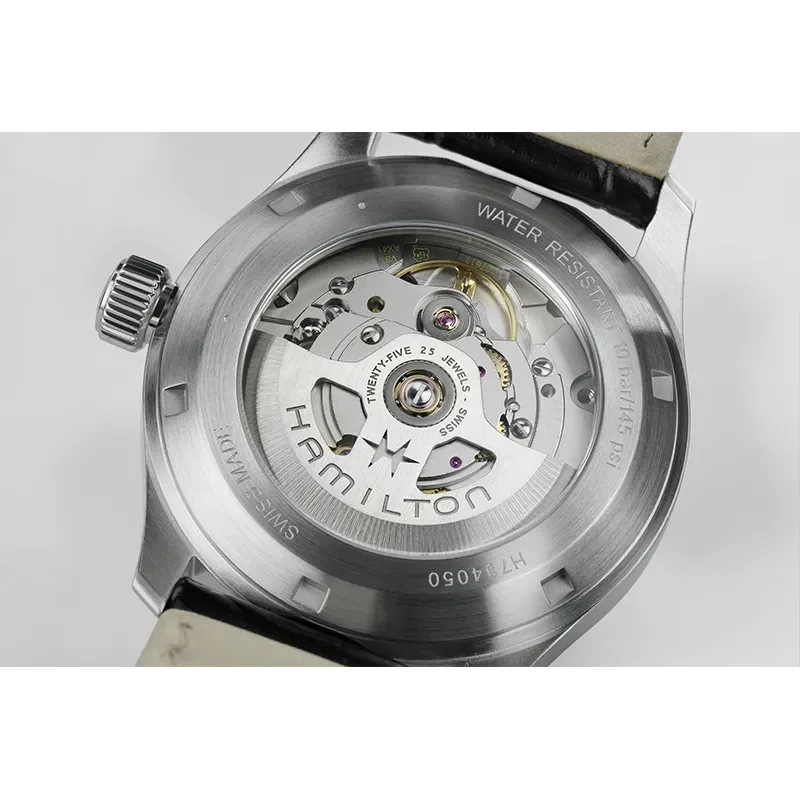 Hamilton H70405730 Khaki Field 38 mm Mekanisk klocka &ndash; Magnussons Ur G&ouml;teborg