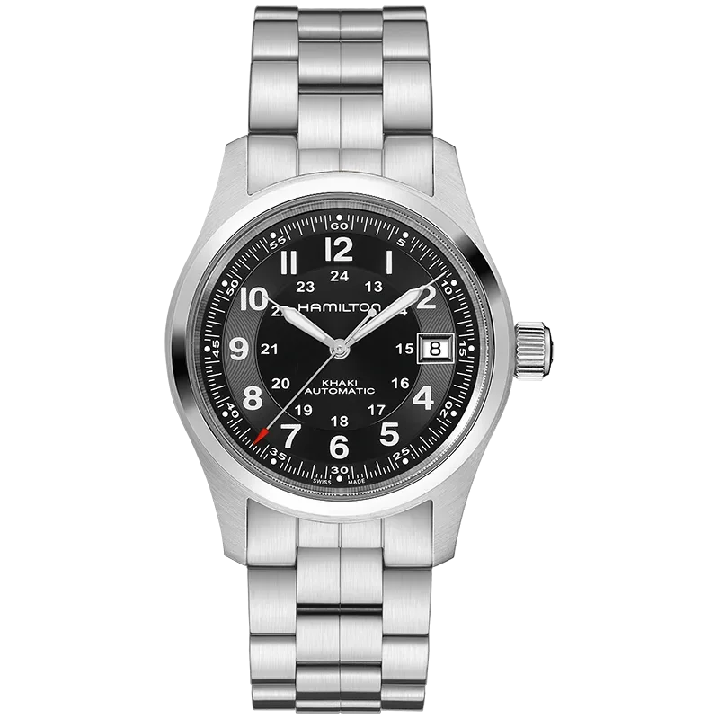 Hamilton H70455133 - Khaki Field Automatisk Klocka 38 mm