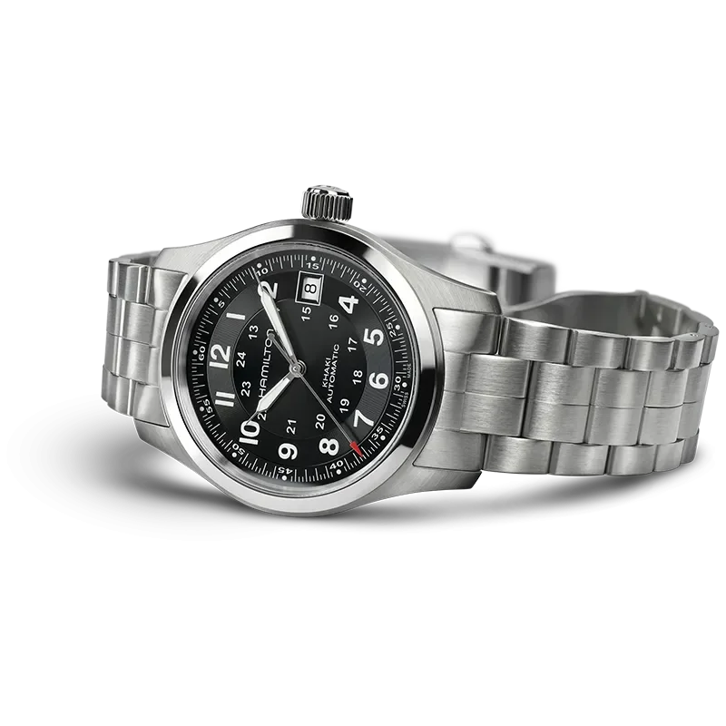 Hamilton H70455133 - Khaki Field Automatisk Klocka 38 mm