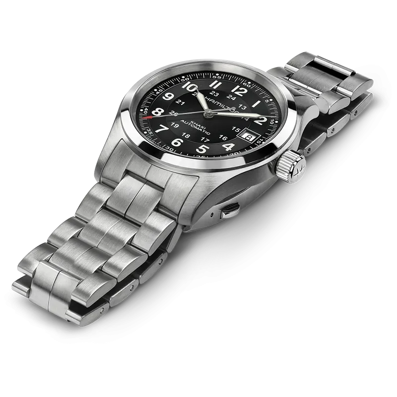Hamilton H70455133 - Khaki Field Automatisk Klocka 38 mm