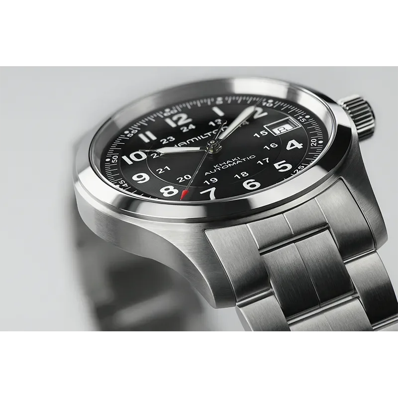 Hamilton H70455133 - Khaki Field Automatisk Klocka 38 mm