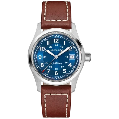 Hamilton H70455540 &ndash; Mekanisk Khaki Field klocka 38 mm bl�