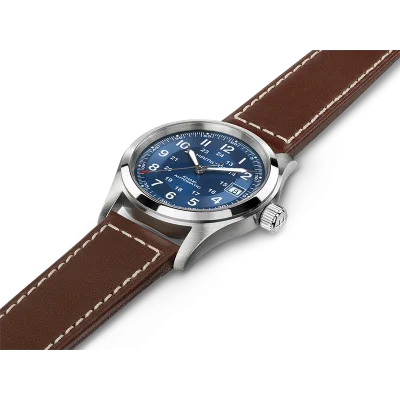 Hamilton H70455540 &ndash; Mekanisk Khaki Field klocka 38 mm bl�