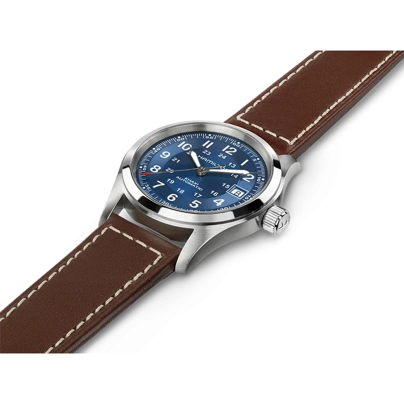 Hamilton H70455540 &ndash; Mekanisk Khaki Field klocka 38 mm bl�