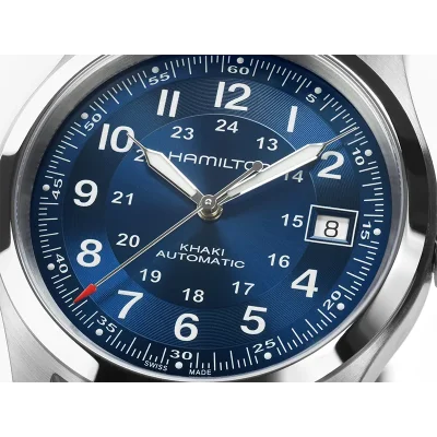 Hamilton H70455540 &ndash; Mekanisk Khaki Field klocka 38 mm bl�