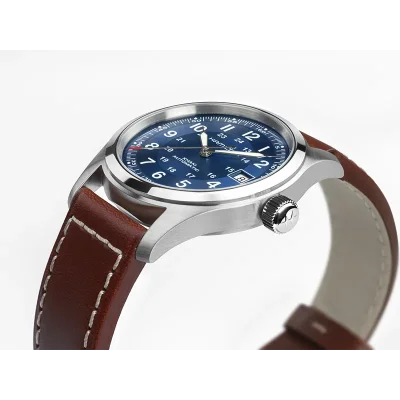 Hamilton H70455540 &ndash; Mekanisk Khaki Field klocka 38 mm bl�