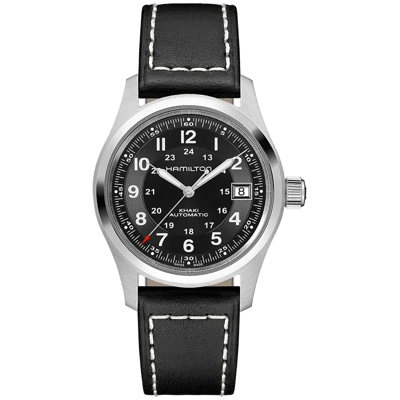 Hamilton H70455733 &ndash; Mekanisk Khaki Field klocka 38 mm