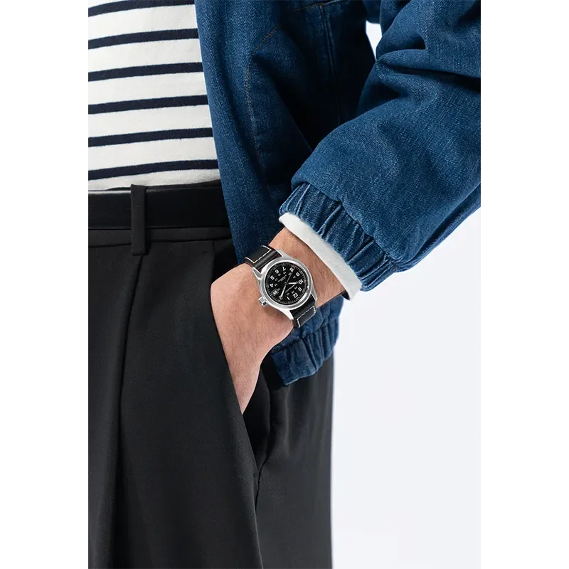 Hamilton H70455733 &ndash; Mekanisk Khaki Field klocka 38 mm