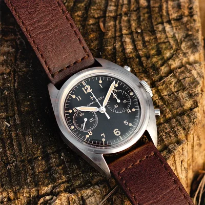 KHAKI PILOT PIONEER MC40-BK-L-BW