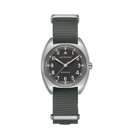 Hamilton H76419931 &ndash; Mekanisk klocka med pilotstil och vattent&auml;thet