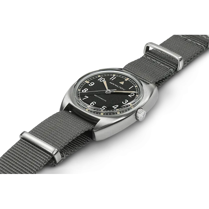 Hamilton H76419931 &ndash; Mekanisk klocka med pilotstil och vattent&auml;thet