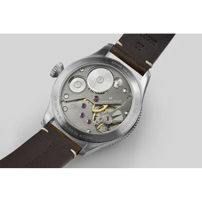 Hamilton H76719530 - Khaki Aviation Mekaniskt Ur 43 mm | Magnussons Ur