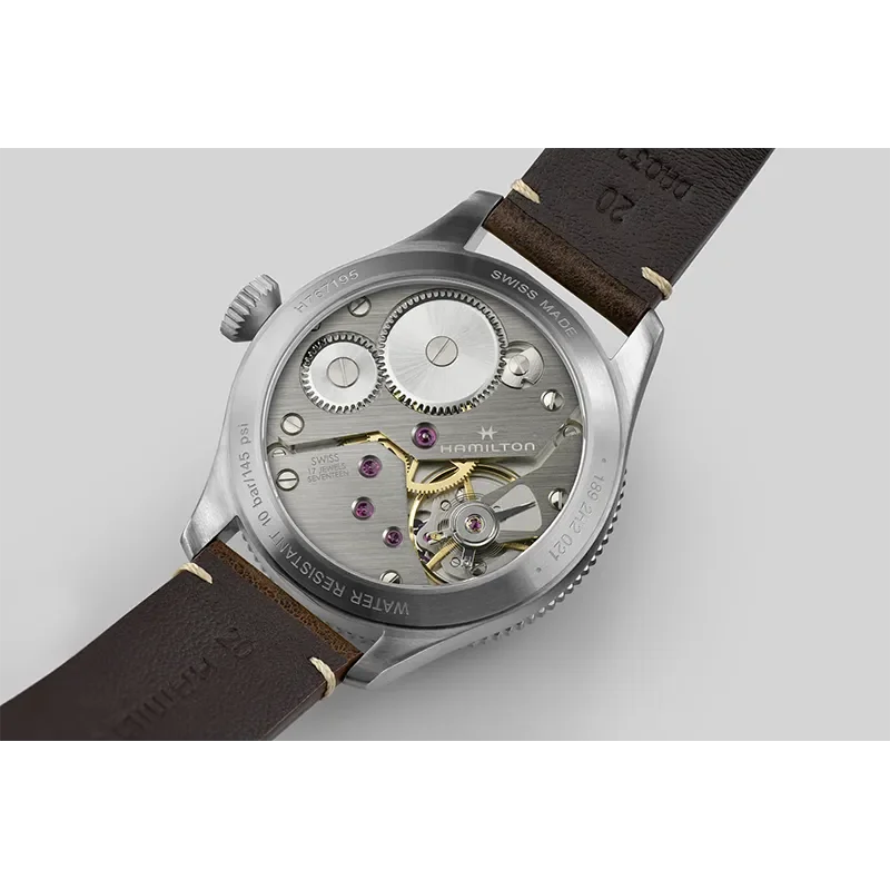 Hamilton H76719530 - Khaki Aviation Mekaniskt Ur 43 mm | Magnussons Ur