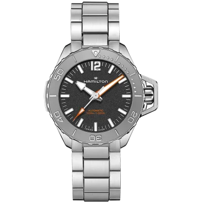 Hamilton H77485130 &ndash; Khaki Navy, Mekanisk klocka 41 mm vattent&auml;t