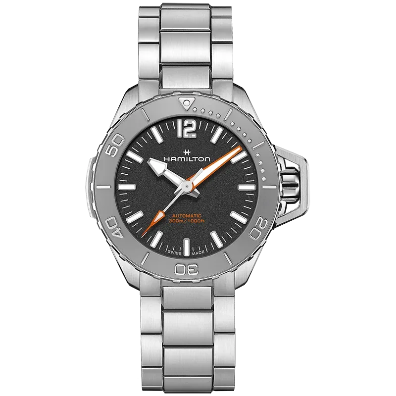 Hamilton H77485130 &ndash; Khaki Navy, Mekanisk klocka 41 mm vattent&auml;t