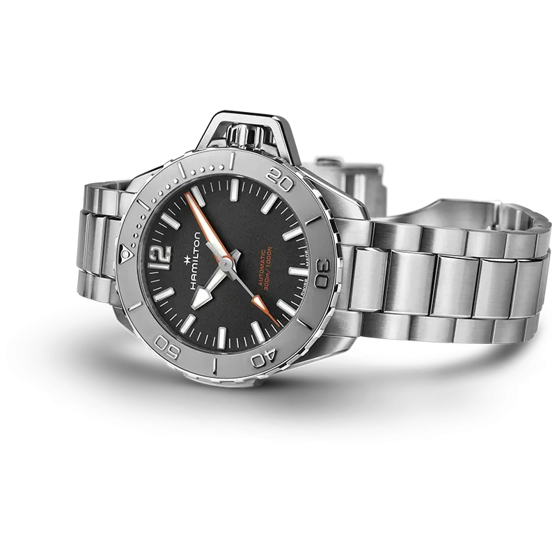 Hamilton H77485130 &ndash; Khaki Navy, Mekanisk klocka 41 mm vattent&auml;t