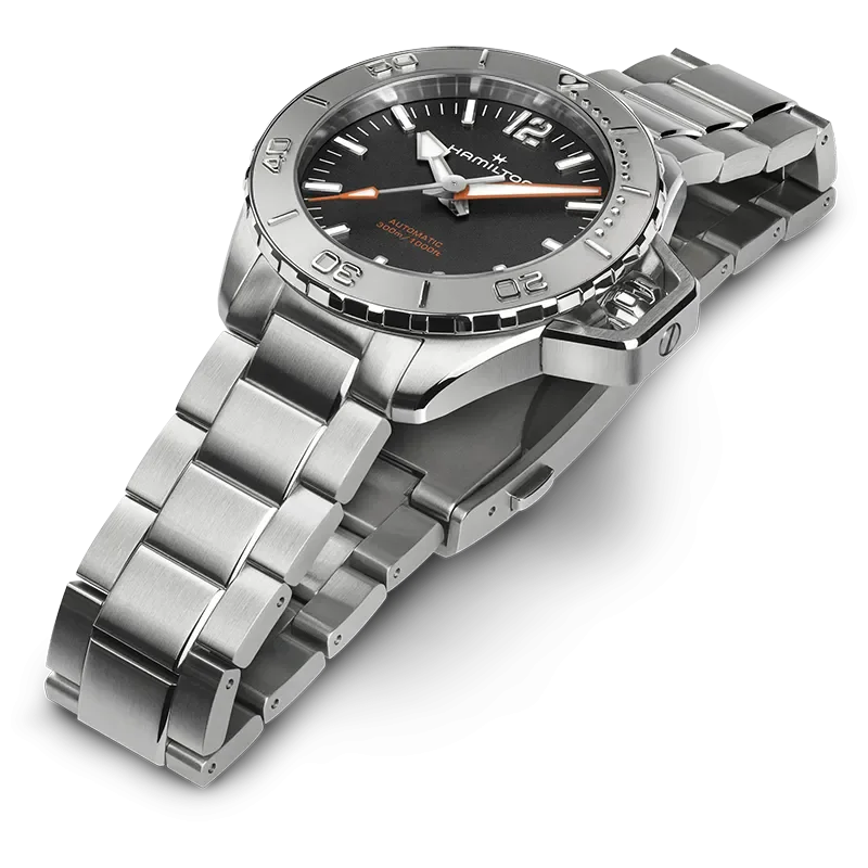 Hamilton H77485130 &ndash; Khaki Navy, Mekanisk klocka 41 mm vattent&auml;t