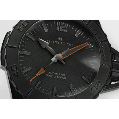Hamilton H77845330 &ndash; Robust sportklocka 46 mm, vattent&auml;t 300 m
