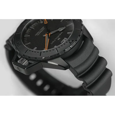 Hamilton H77845330 &ndash; Robust sportklocka 46 mm, vattent&auml;t 300 m