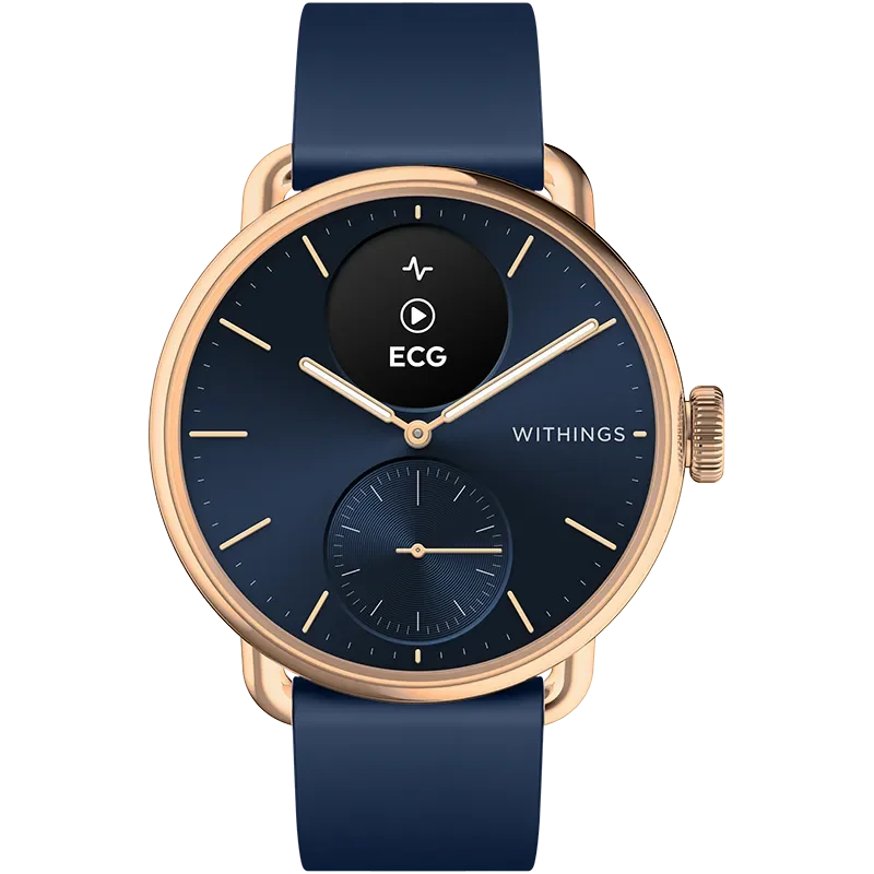 Withings Scanwatch 2 38mm Roséguld Bl Smartwatch