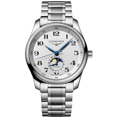 LONGINES SILVERED 12 ARAB