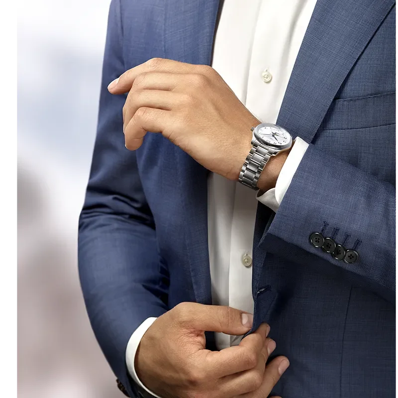 LONGINES SILVERED 12 ARAB