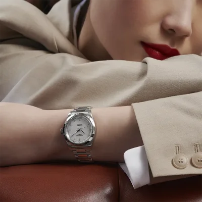 LONGINES MOP WHITE 14 DIAMONDS
