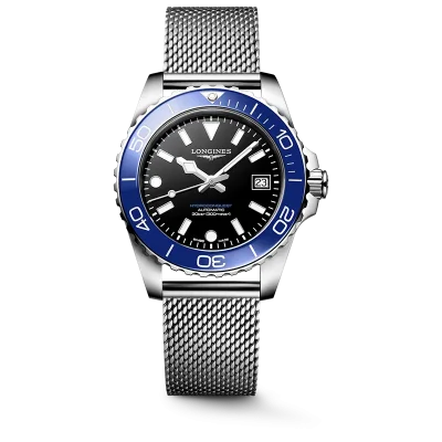 BLACK 11 INDEX BEZEL LUMINOUS BLUE