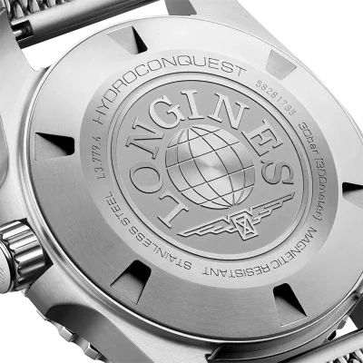 BLACK 11 INDEX BEZEL LUMINOUS BLUE