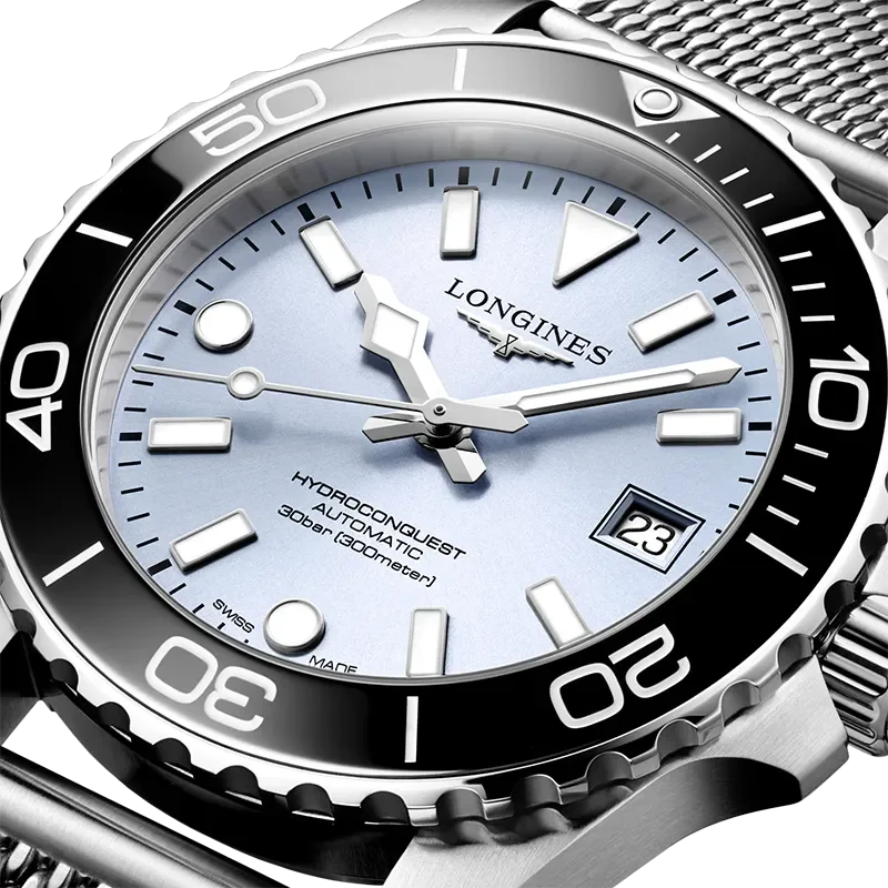 FROSTED BLUE 11 INDEX BEZEL BLACK