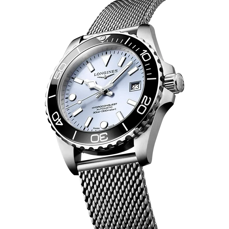 FROSTED BLUE 11 INDEX BEZEL BLACK