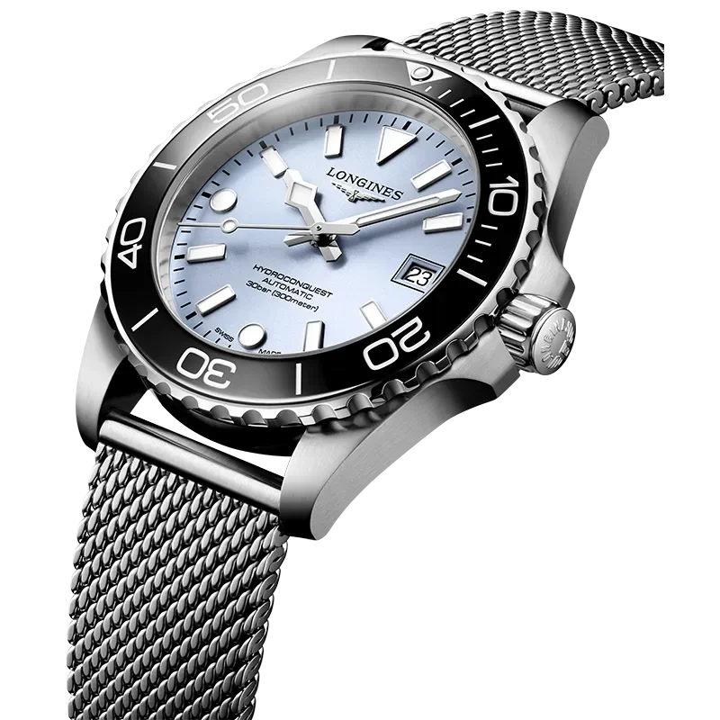 FROSTED BLUE 11 INDEX BEZEL BLACK