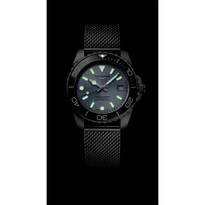 FROSTED BLUE 11 INDEX BEZEL BLACK