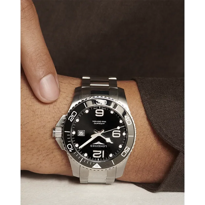 LONGINES BLACK 3 ARAB 10 CABOCHON