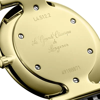 LONGINES WHITE MOTHER OF PEARL 12 DIAMONDS