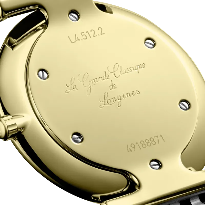 LONGINES WHITE MOTHER OF PEARL 12 DIAMONDS