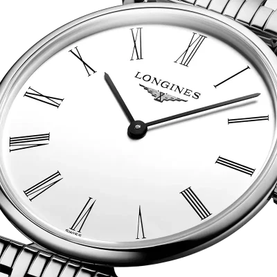 LONGINES WHITE 12 ROMAN