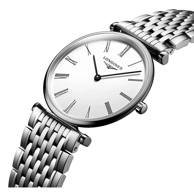 LONGINES WHITE 12 ROMAN
