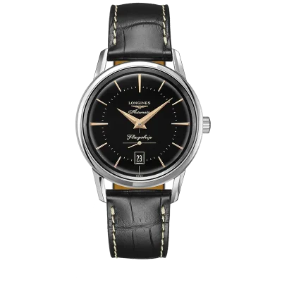 LONGINES BLACK 11 RED INDEX