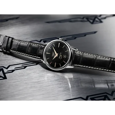 LONGINES BLACK 11 RED INDEX
