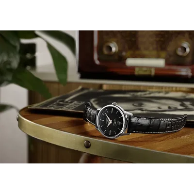 LONGINES BLACK 11 RED INDEX
