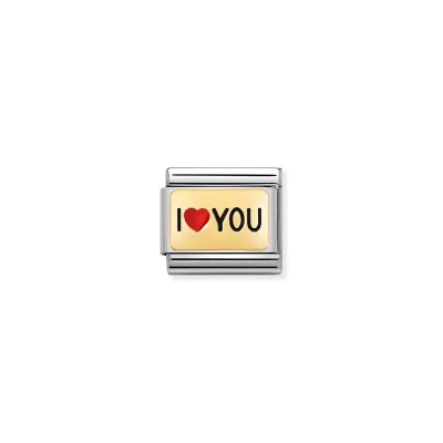 Nomination Länk I LOVE YOU, Röd Hjärta för Kärlek