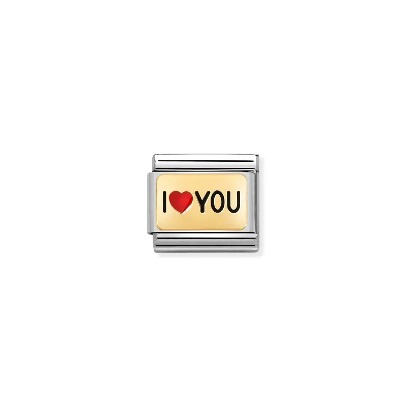 Nomination Länk I LOVE YOU, Röd Hjärta för Kärlek