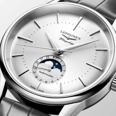 Longines Flagship Heritage 38.5mm Moon Phase L4.815.4.72.2