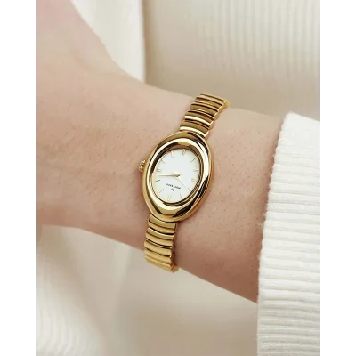 Mockberg Belle Oval Gold MB1418