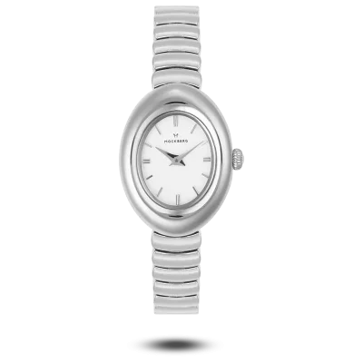 Mockberg Belle Oval Silver MB1419