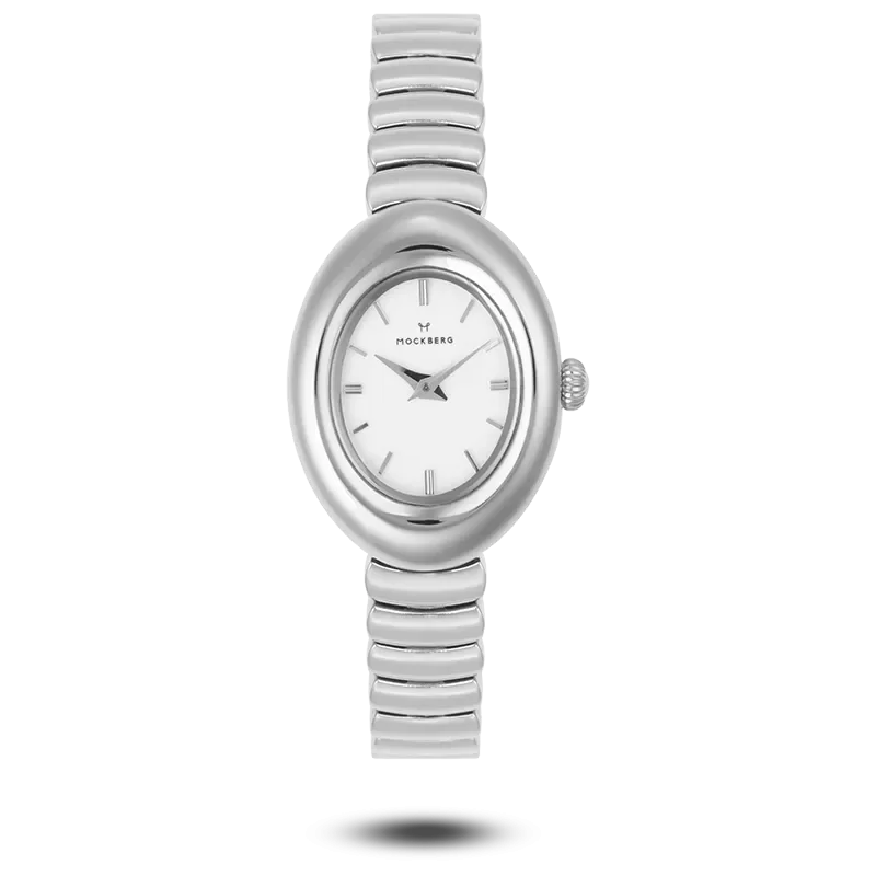 Mockberg Belle Oval Silver MB1419
