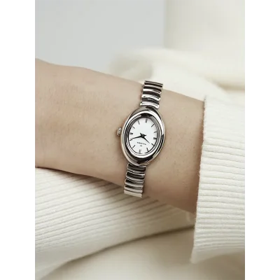 Mockberg Belle Oval Silver MB1419