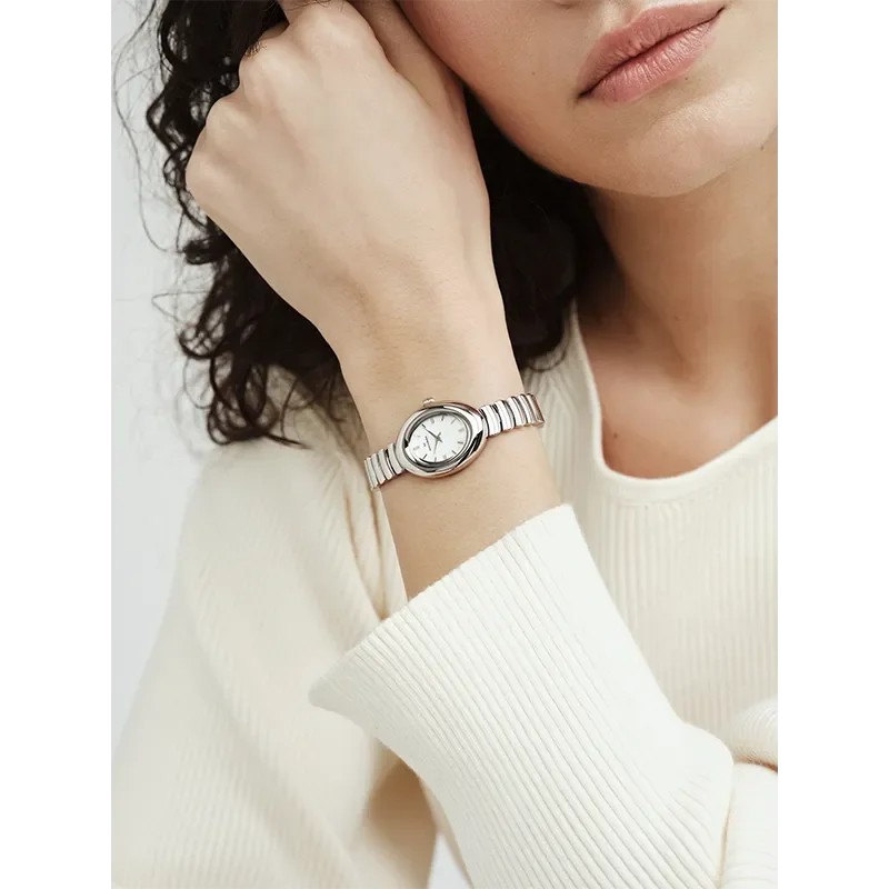 Mockberg Belle Oval Silver MB1419