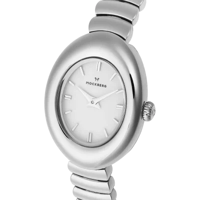 Mockberg Belle Oval Silver MB1419